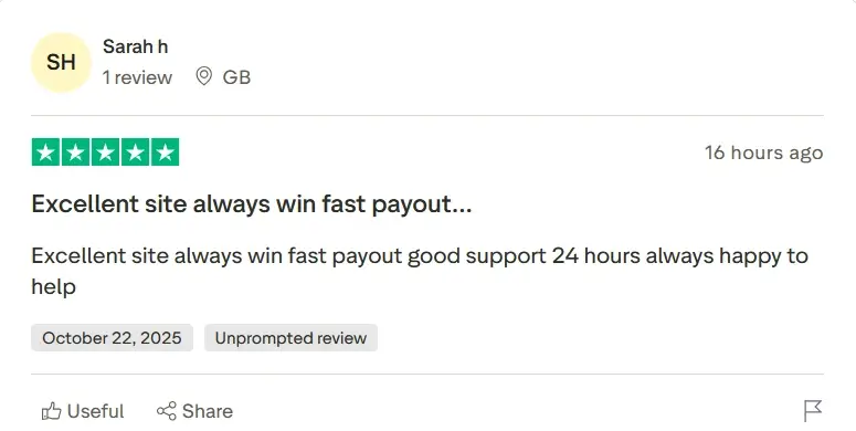 Ninewin review: Excellent site always win fast payout good support